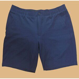 Under Armour Navy Blue Mens Golf Shorts 34  Lightweight